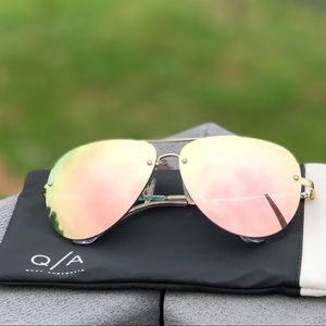 Quay Aviator Sunglasses